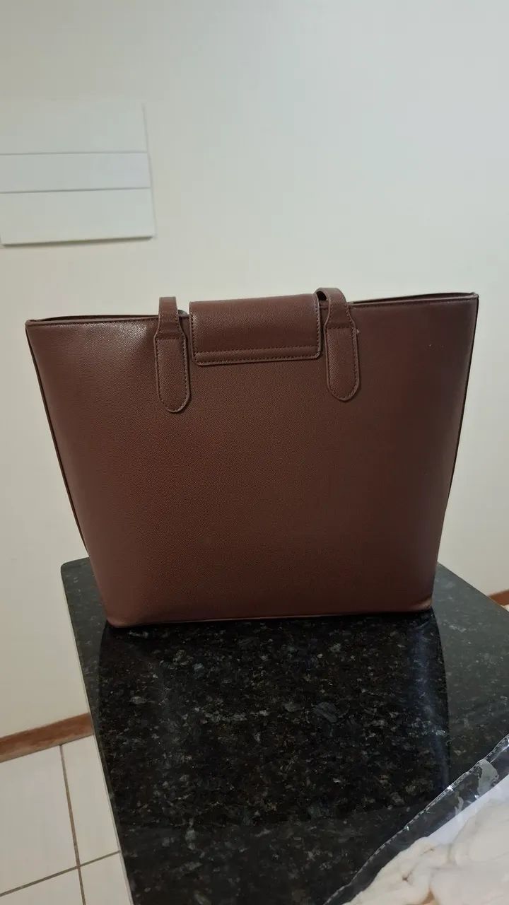 Bolsa Santa Lolla Sacola Marrom - Foto 2