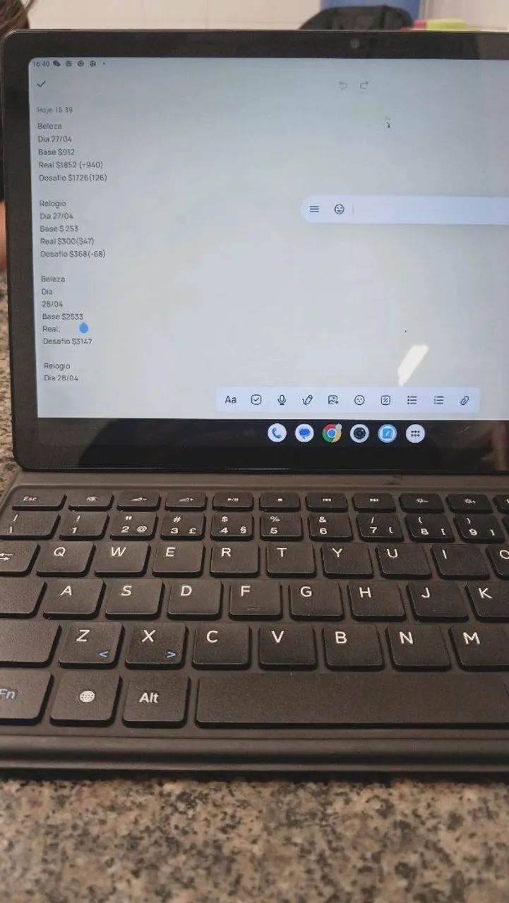 Tablet vaio usado por menos de um mês 