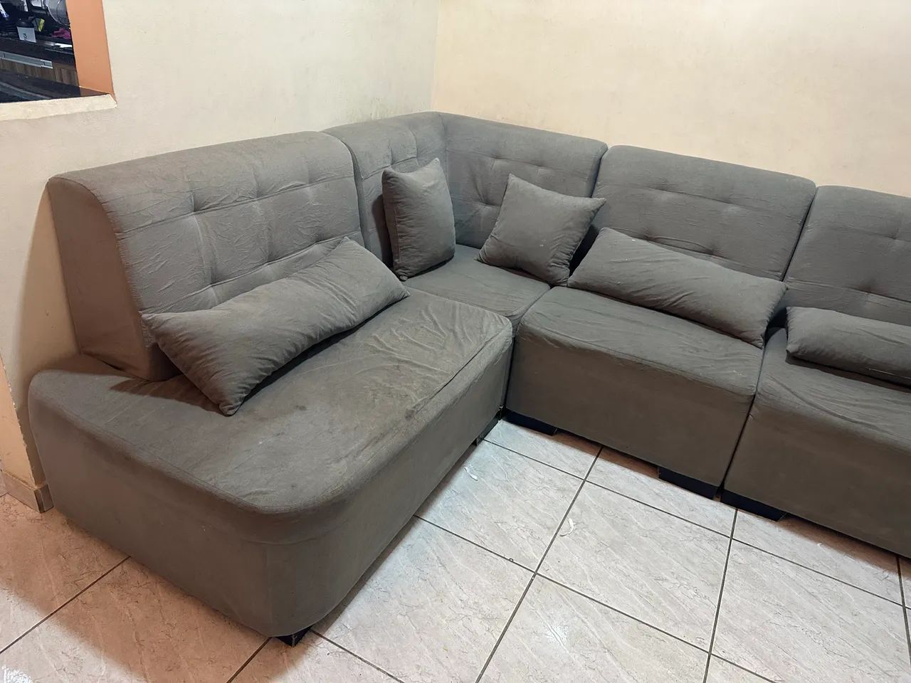 Sofá de canto em L - Foto 2