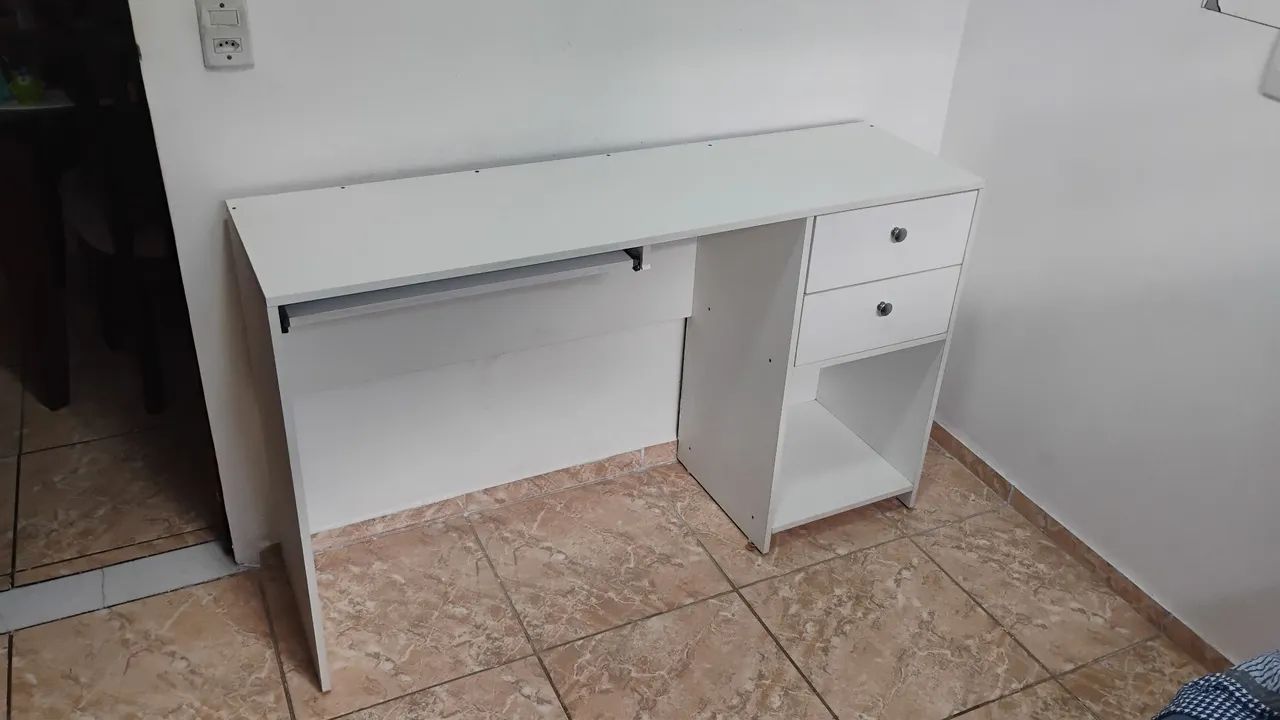 Escrivaninha branca - Foto 2