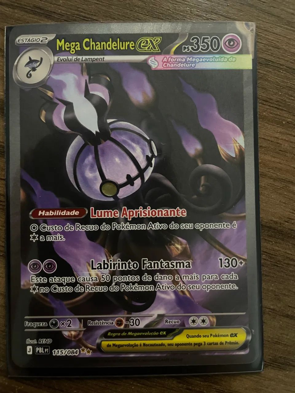 Mega Chandelure Ex 