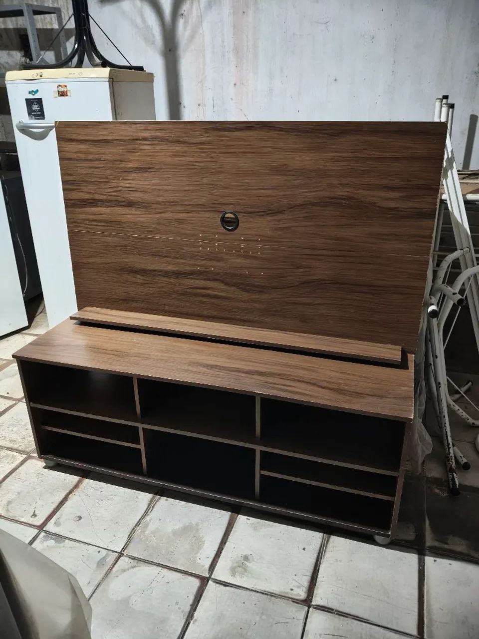 Rack com painel 