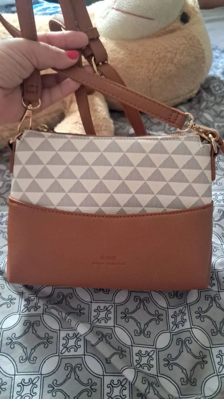 Bolsa nova marca santinato lojas renner  - Foto 2