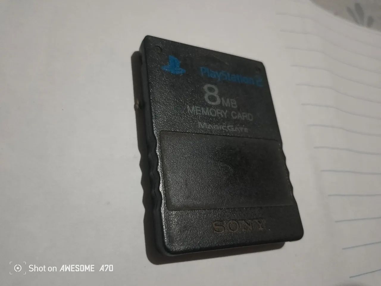 Memory Card ORIGINAL SONY 8MB PlayStation 2 (PS2) - MagicGate - Funcionando Perfeitamente