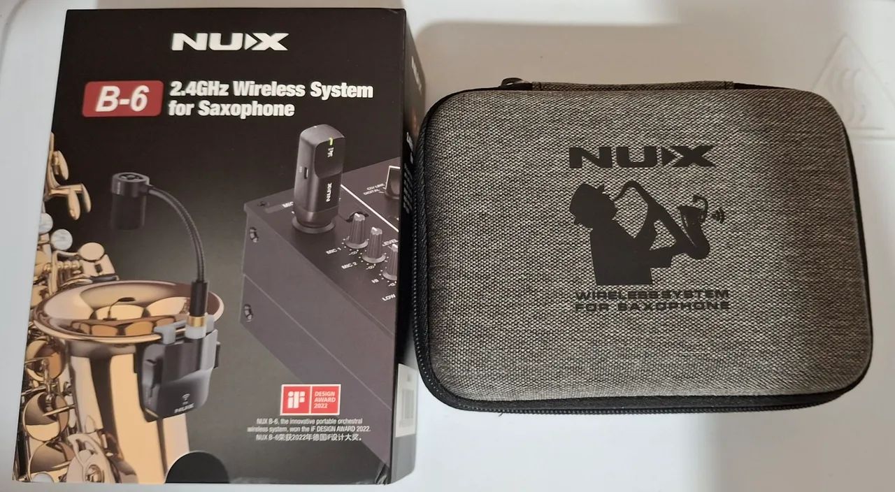 Microfone sem Fio NUX B6 PARA Saxofone - Foto 2