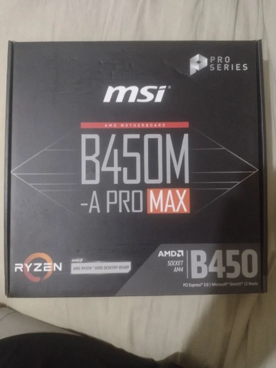 Placa mãe MSI B450m-a pro max - Foto 3