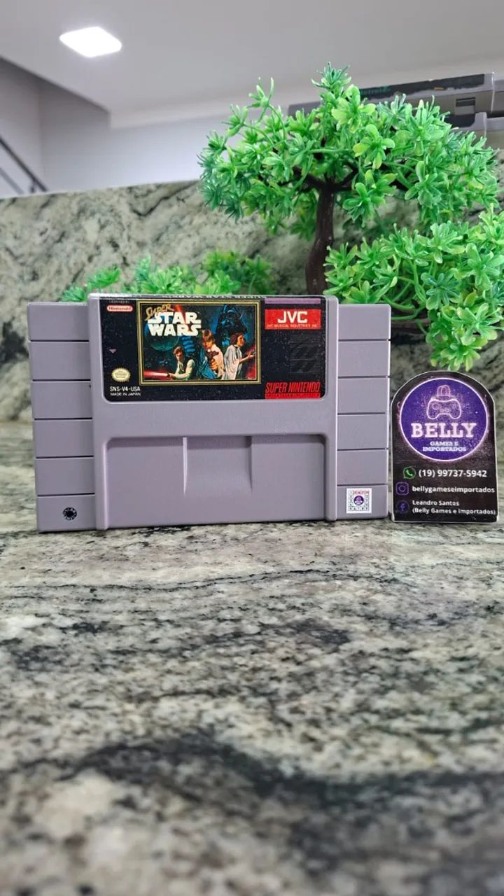 SUPER STAR WARS - SUPER NINTENDO - ORIGINAL