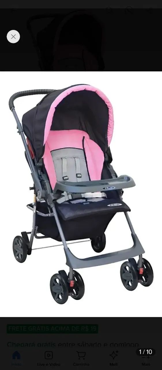 Carrinho de bebê Hércules  - Foto 2