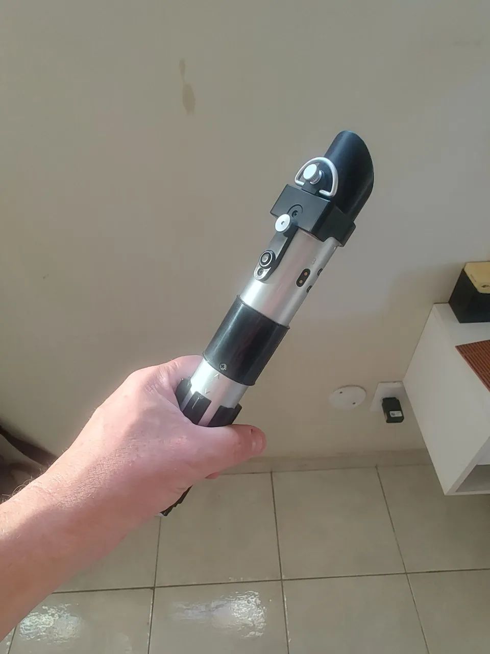 Star Wars Darth Vader lightsaber punho  - Foto 4