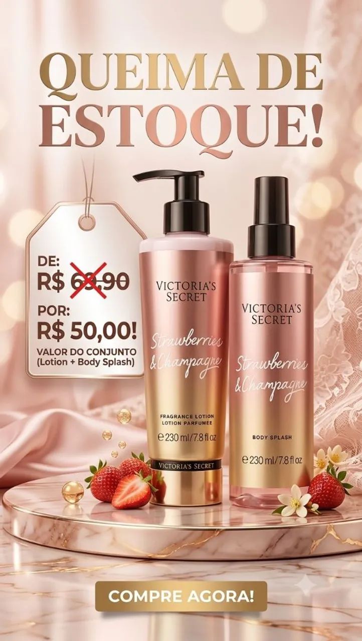 Body Splash + Hidratante 