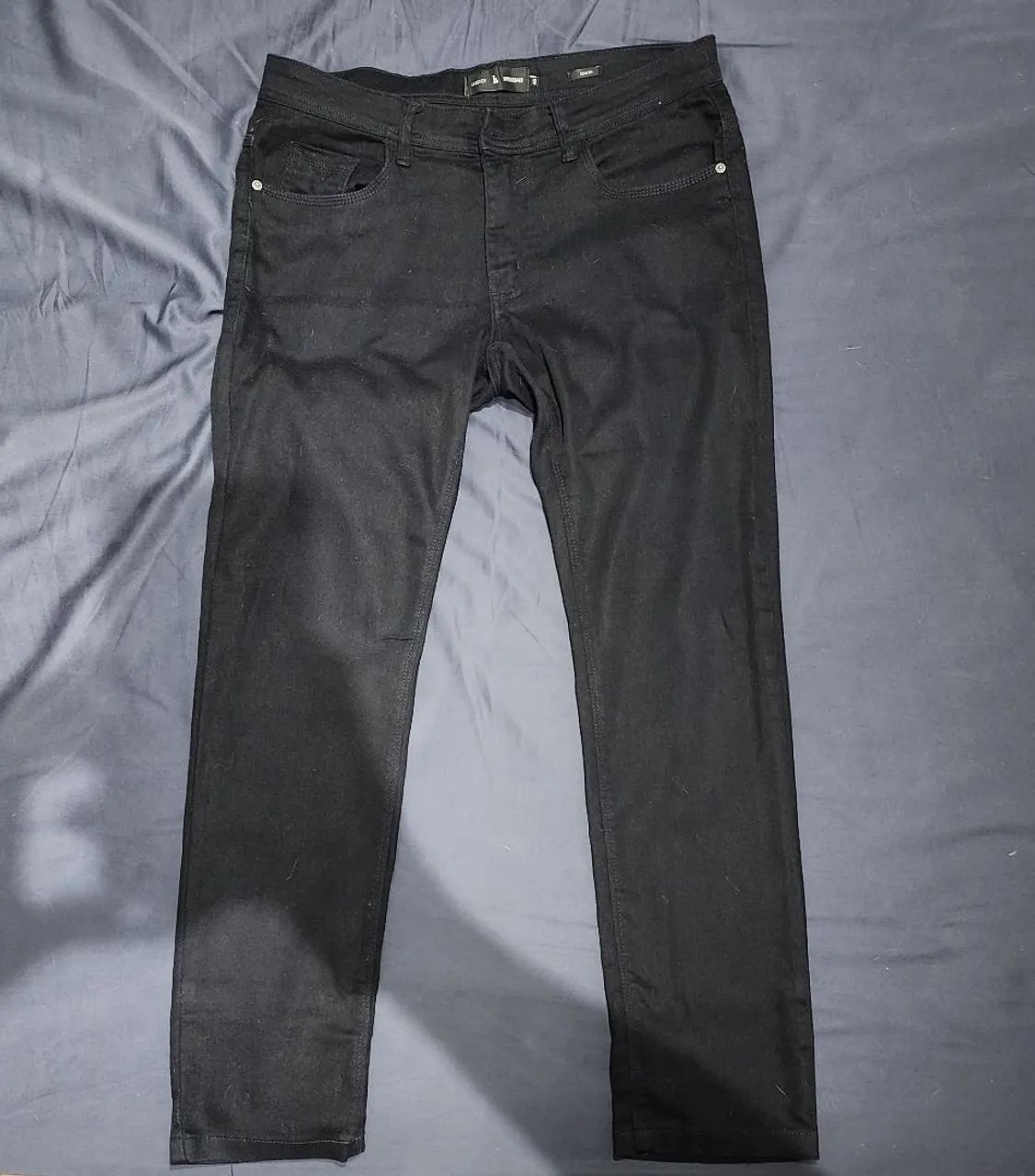 Calça Preta Slim Fit- Luidge