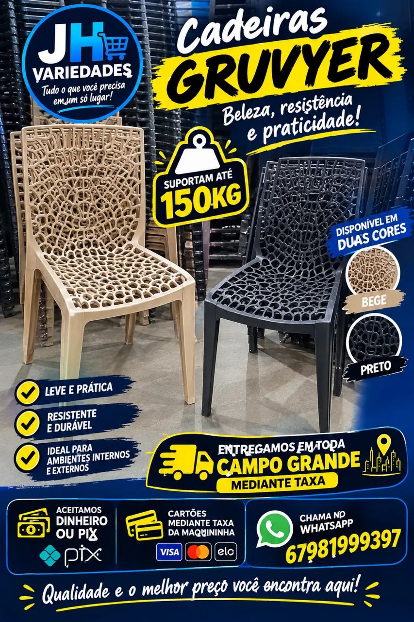 Cadeiras gruvyer