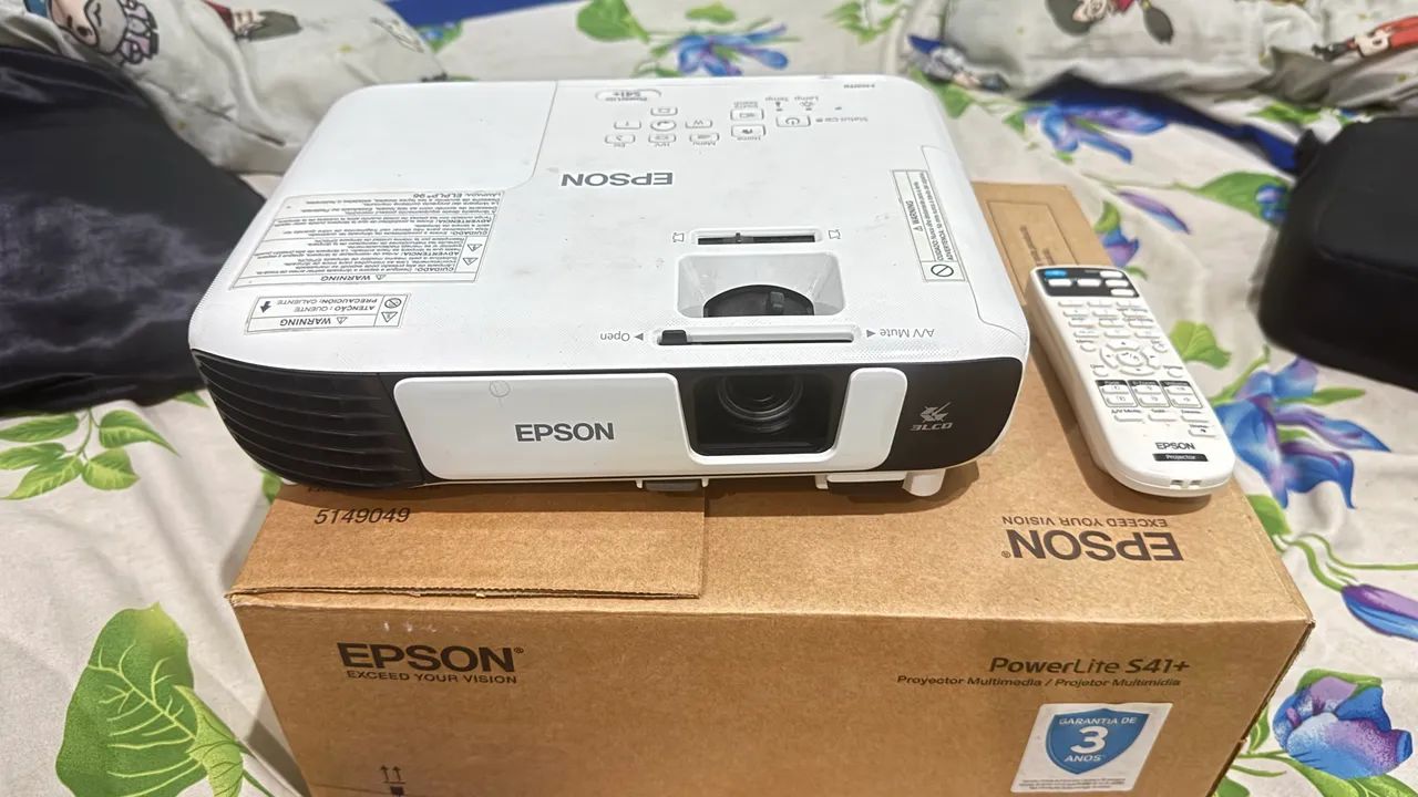 ? PROJETOR EPSON PowerLite S41+ 