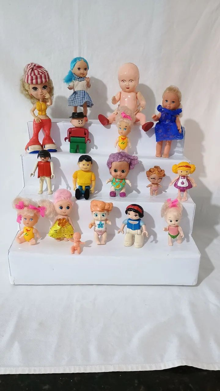 Lote de mini bonecas antigas  - Foto 2