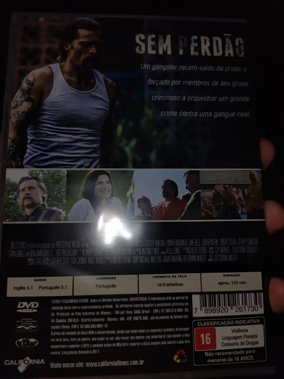 Dvd sem perdão (lacrado) - Foto 2