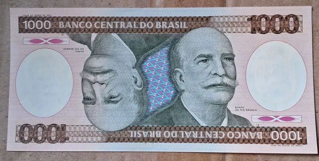 CÉDULA DE MIL CRUZEIROS 