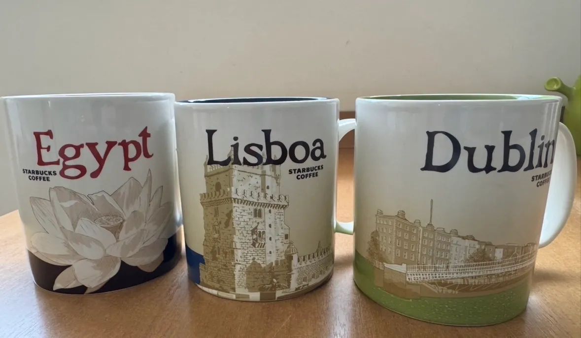 Canecas Starbucks-Coleção Países - Lisboa- Dublin-Egypt - Foto 4