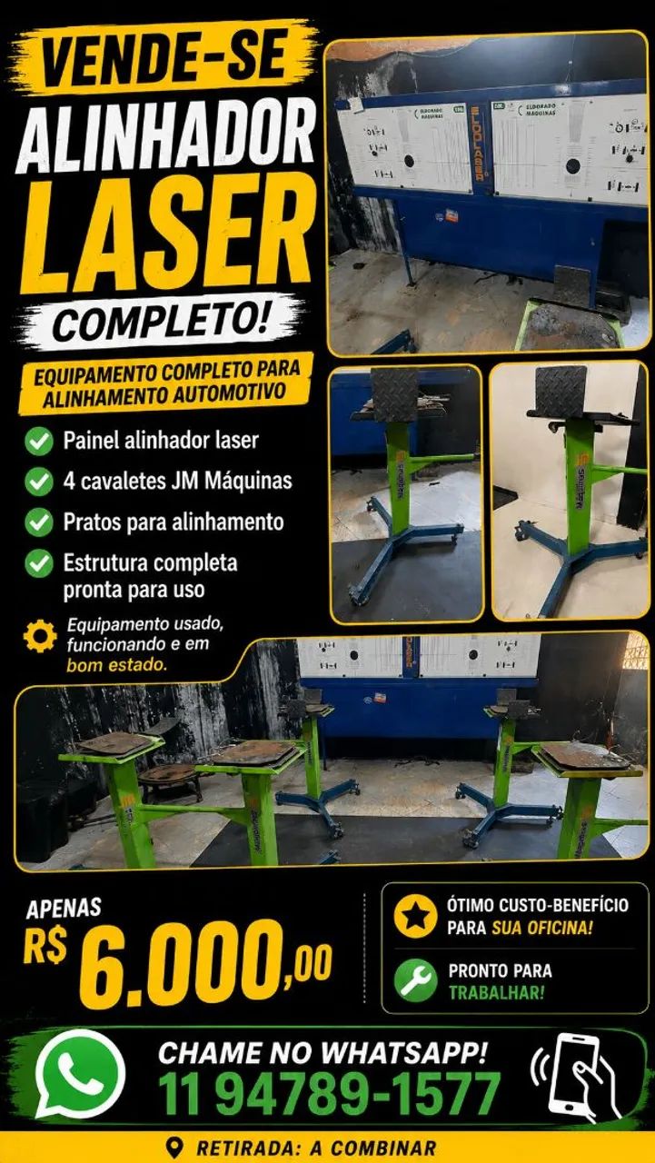 Máquina de alinhamento laser 454808193393633280