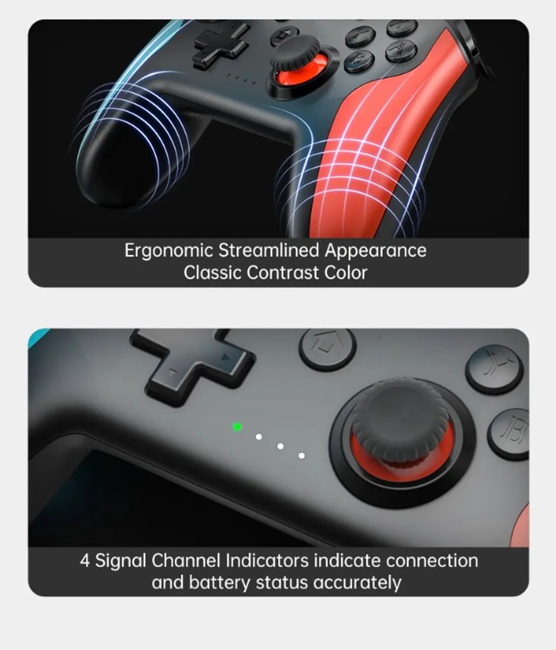Nintendo Switch PS3 Controle Pro Nintendo Switch / PC / PS3 / Android / Tv Box Sem Fio