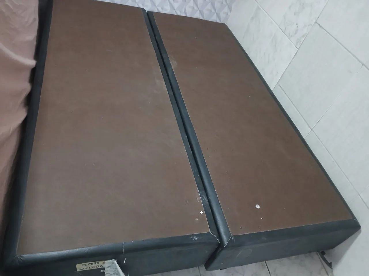 Base pra cama de casal duas divisória  - Foto 2