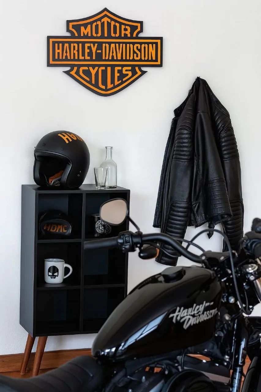 Placa Decorativa Harley Davidson 
