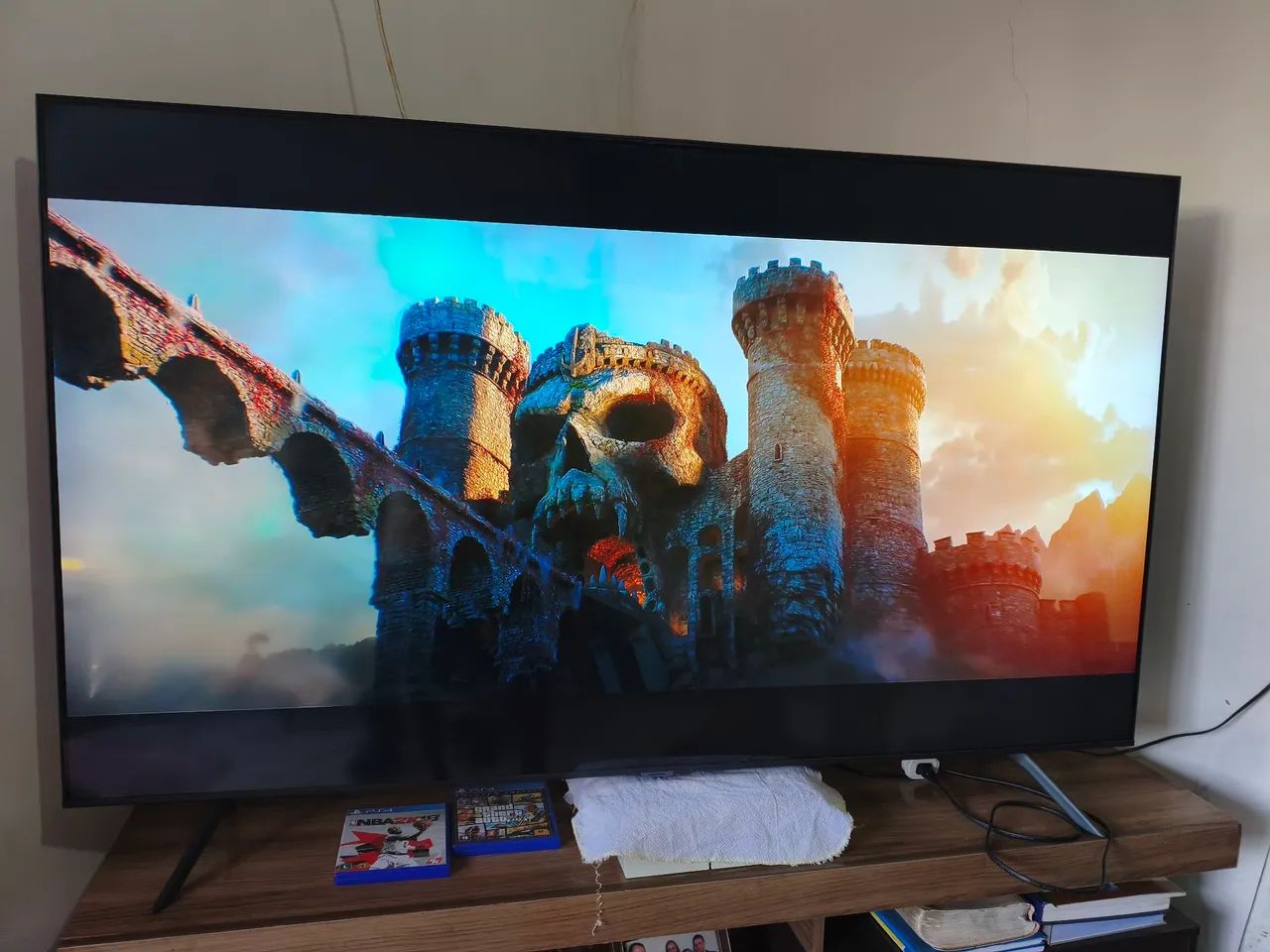 Smart TV Samsung 65 polegadas 4k ultra HDR 