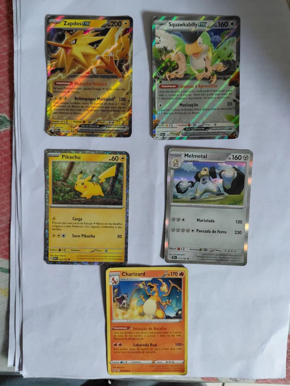 Cartas de pokemon promoção no kit. - Foto 2