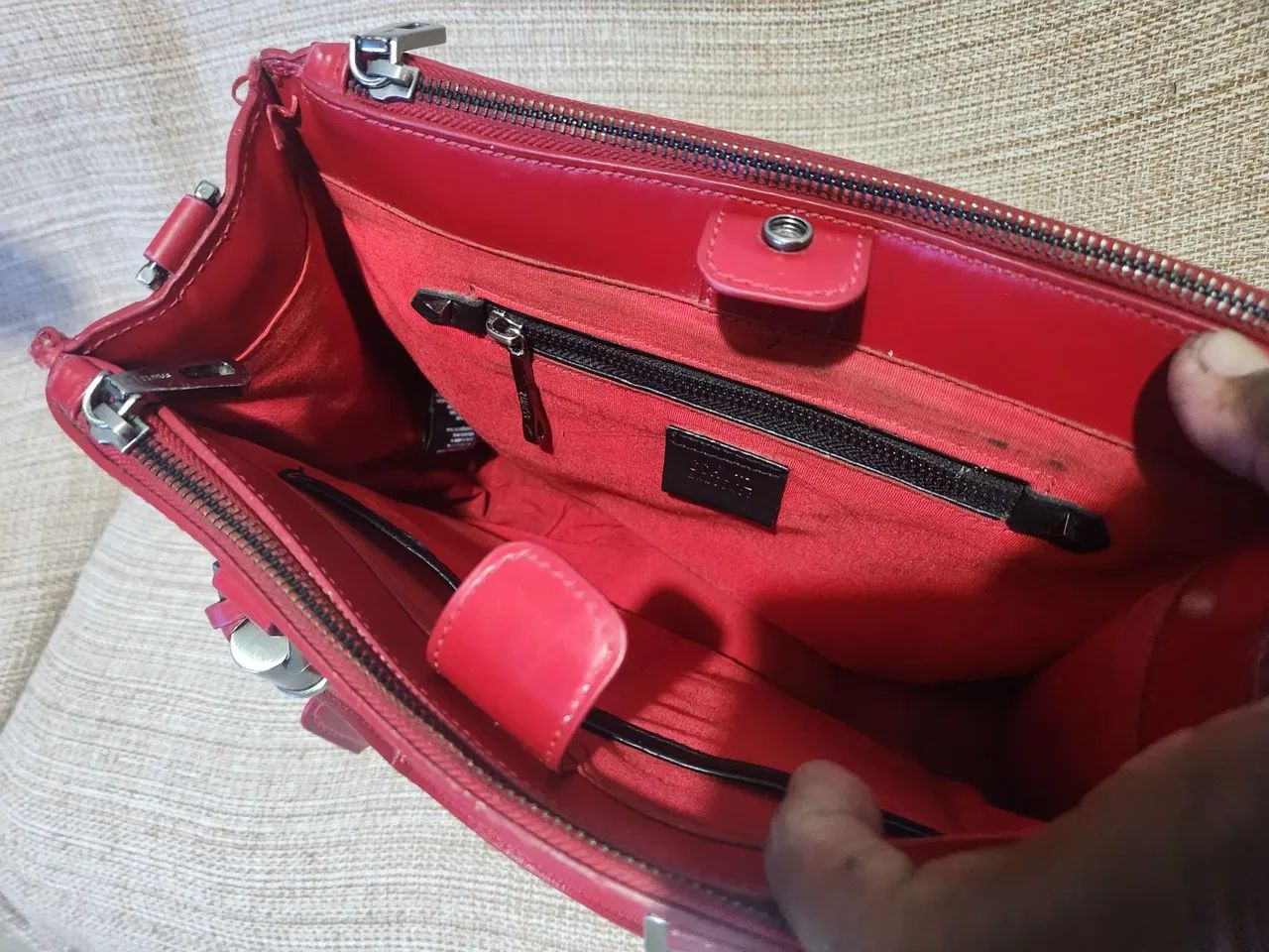 Bolsa couro schutz grande  - Foto 5