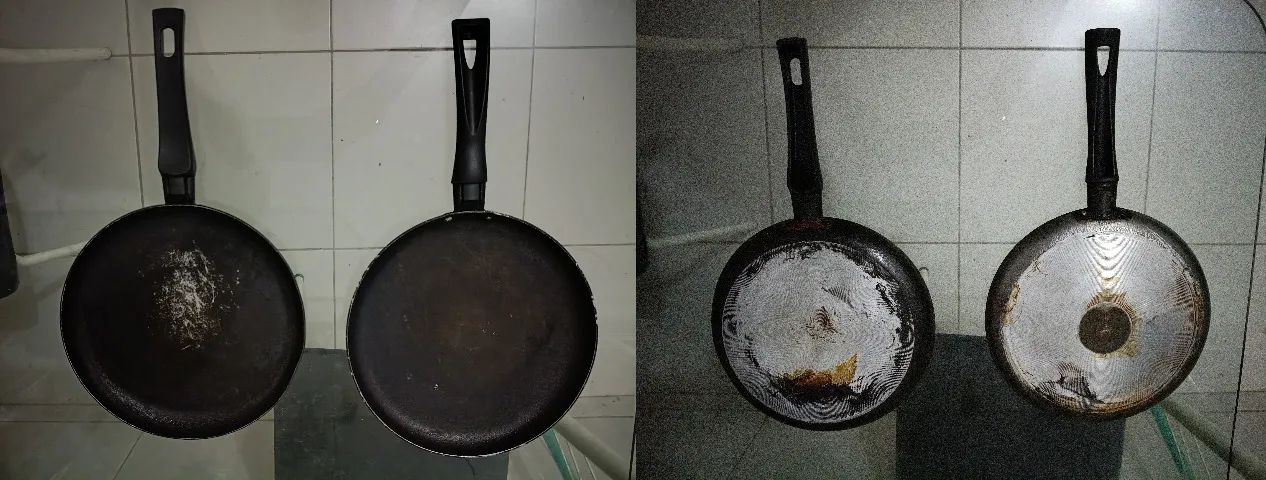 Panelas e frigideiras