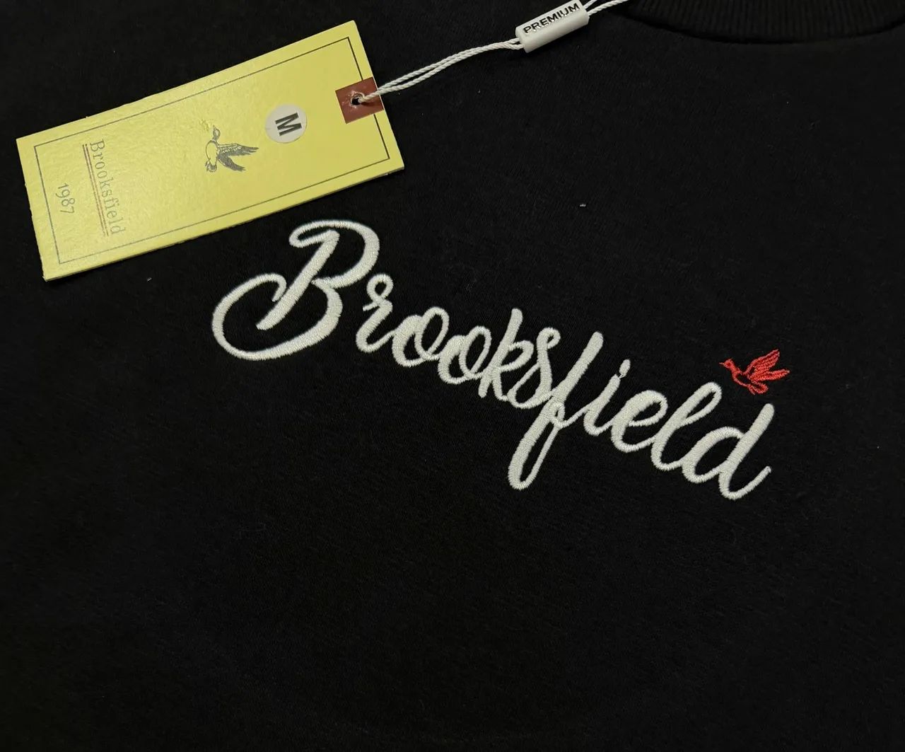 BLUSA MOLETOM GOLA CARECA Brooks  - Foto 2