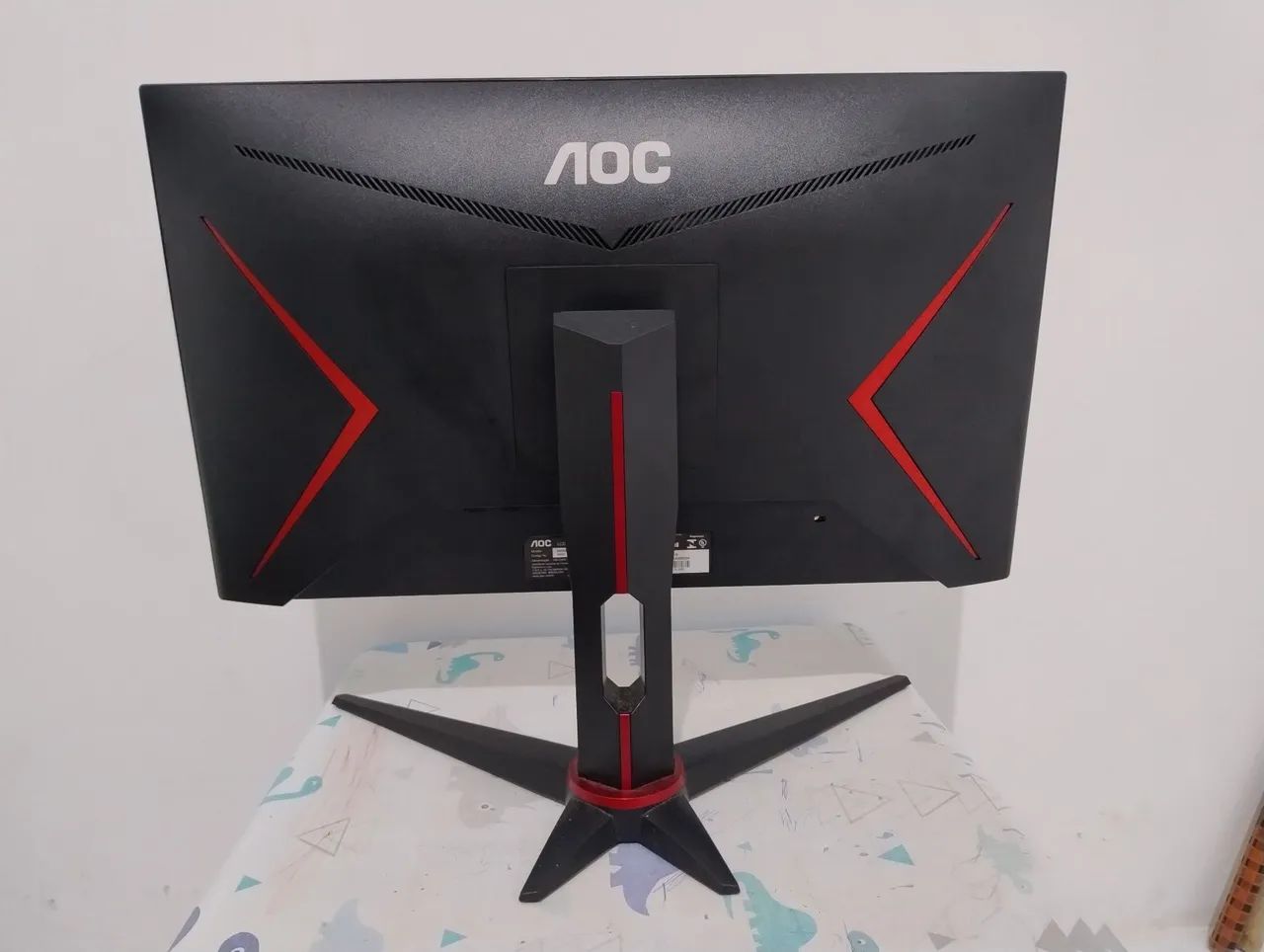Monitor AOC gamer 24 polegadas Full HD 165 hertz  ( COM DEFEITO ) - ( LEIA A DESCRIÇÃO ) - Foto 3