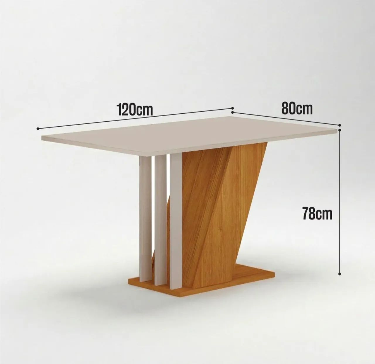 Mesa c/ conjunto de 4 cadeiras - Foto 2
