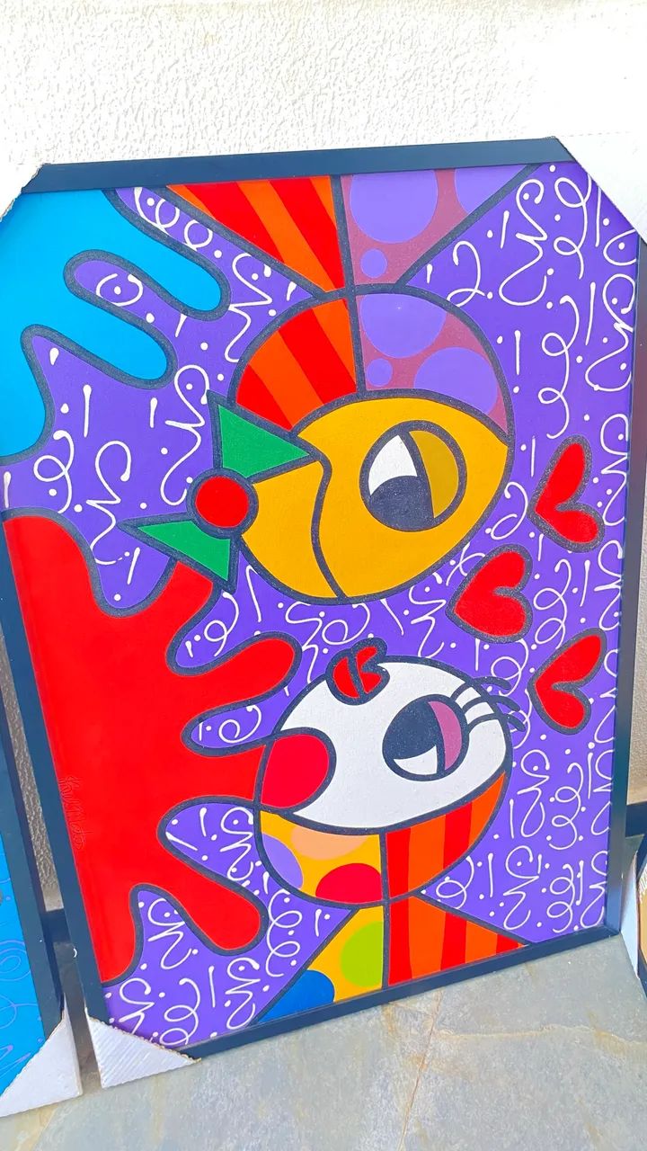 5 QUADROS ARTISTA BEL MATOS - Foto 3