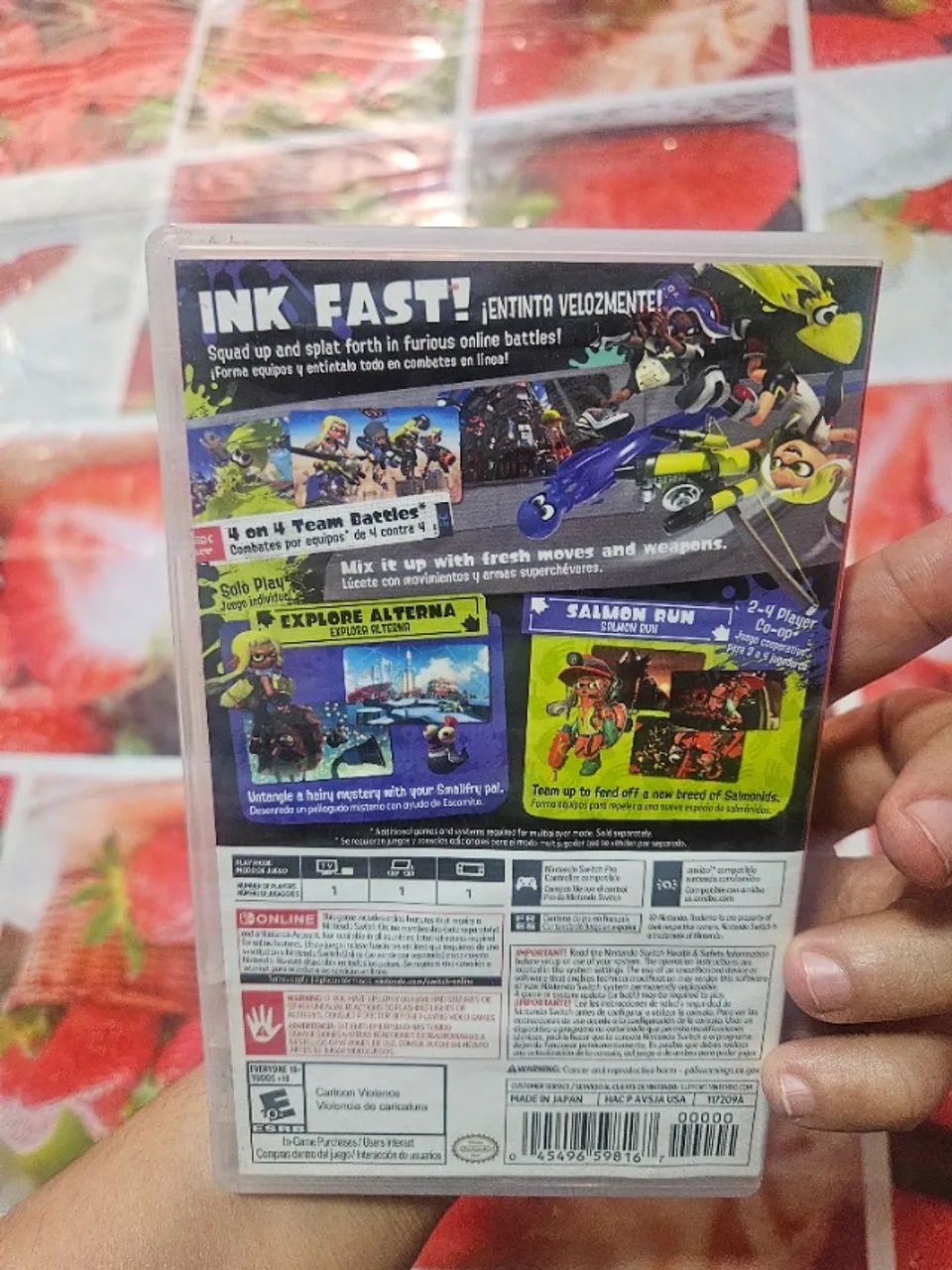 splatoon 3 nintendo switch original  - Foto 2
