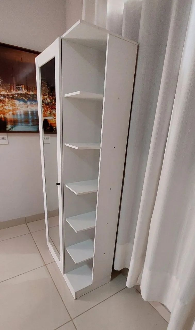 Armário Multiuso, Guarda Roupa e Sapateiro com Espelho - Foto 3