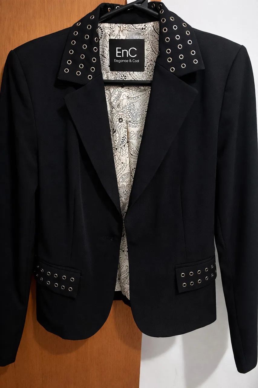 Blazer preto feminino  - Foto 4