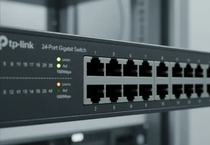 Switch 24 Portas Gigabit 10/100/1000 Mbps TP-Link TL-SG1024D - Foto 6