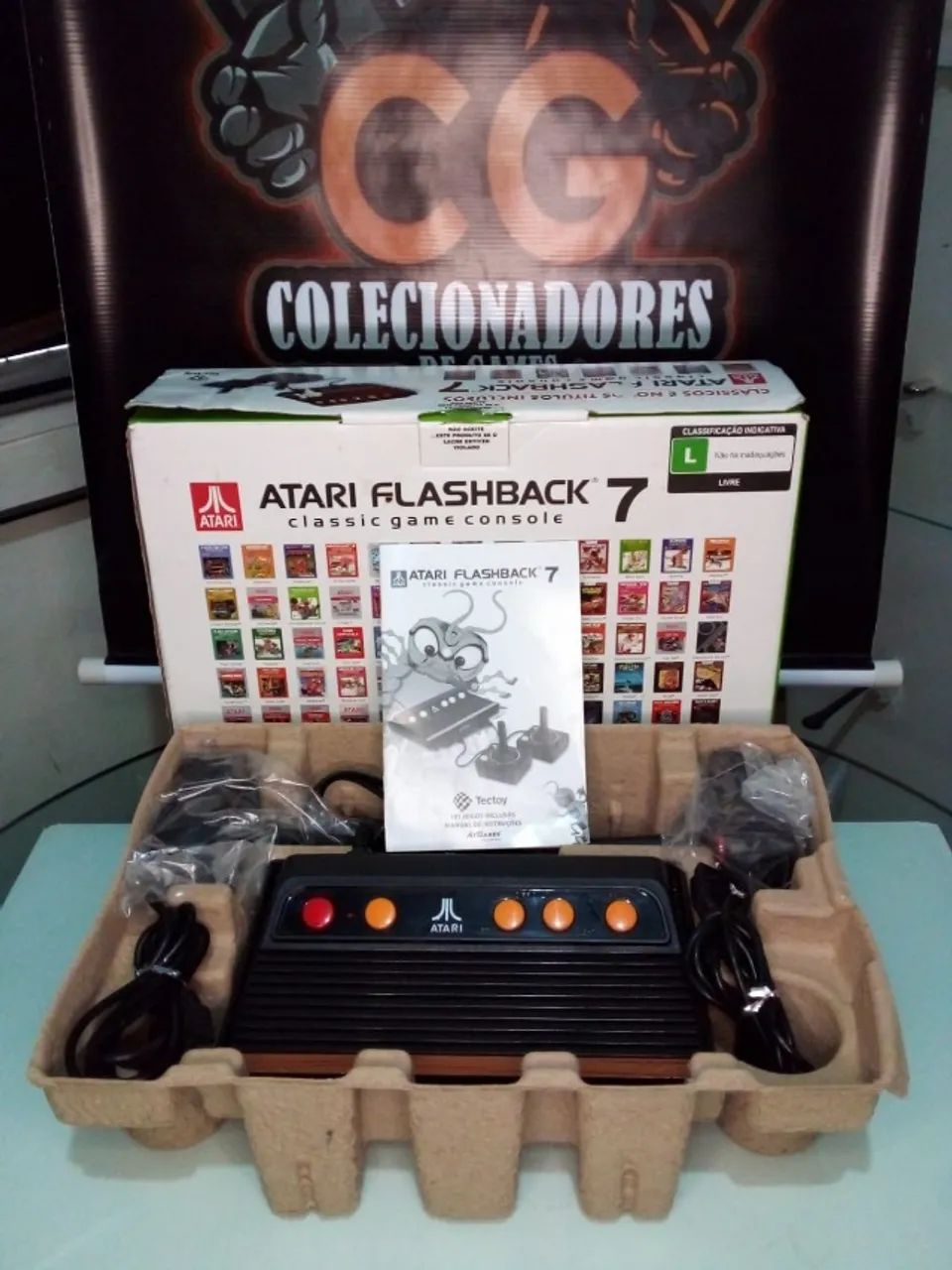 Console Atari Flashback 7 - TecToy (101 Jogos + 2 Joysticks) - Foto 2