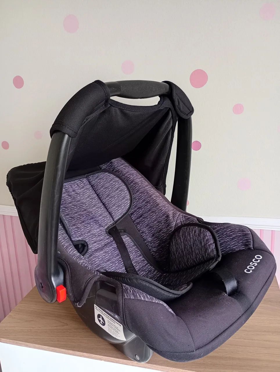 Carrinho + Bebê conforto - Cosco - Foto 4