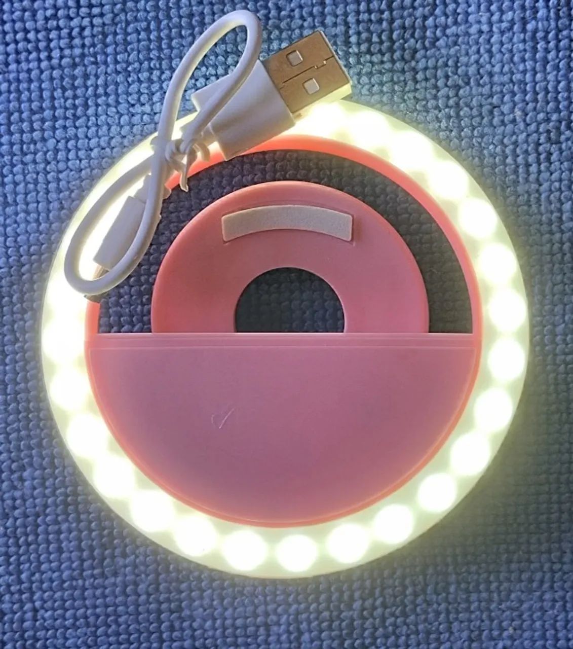 Ring Light Selfie Para Celular "Só temos cor Rosa"