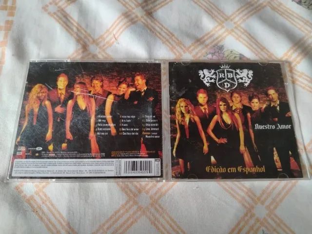 RBD Rebelde Nuestro Amor Cd Edição Nacional