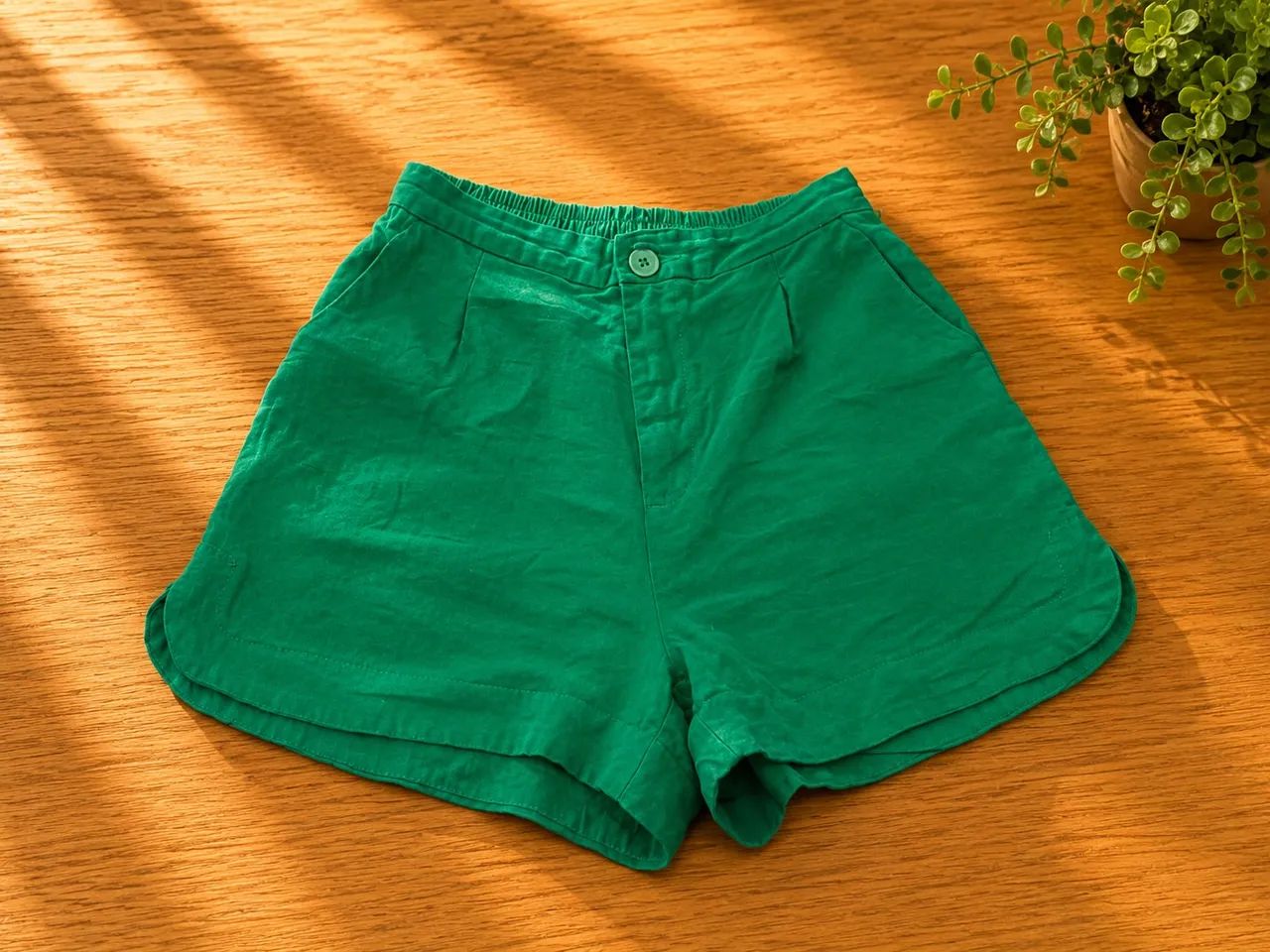 Short estilo alfaiataria 