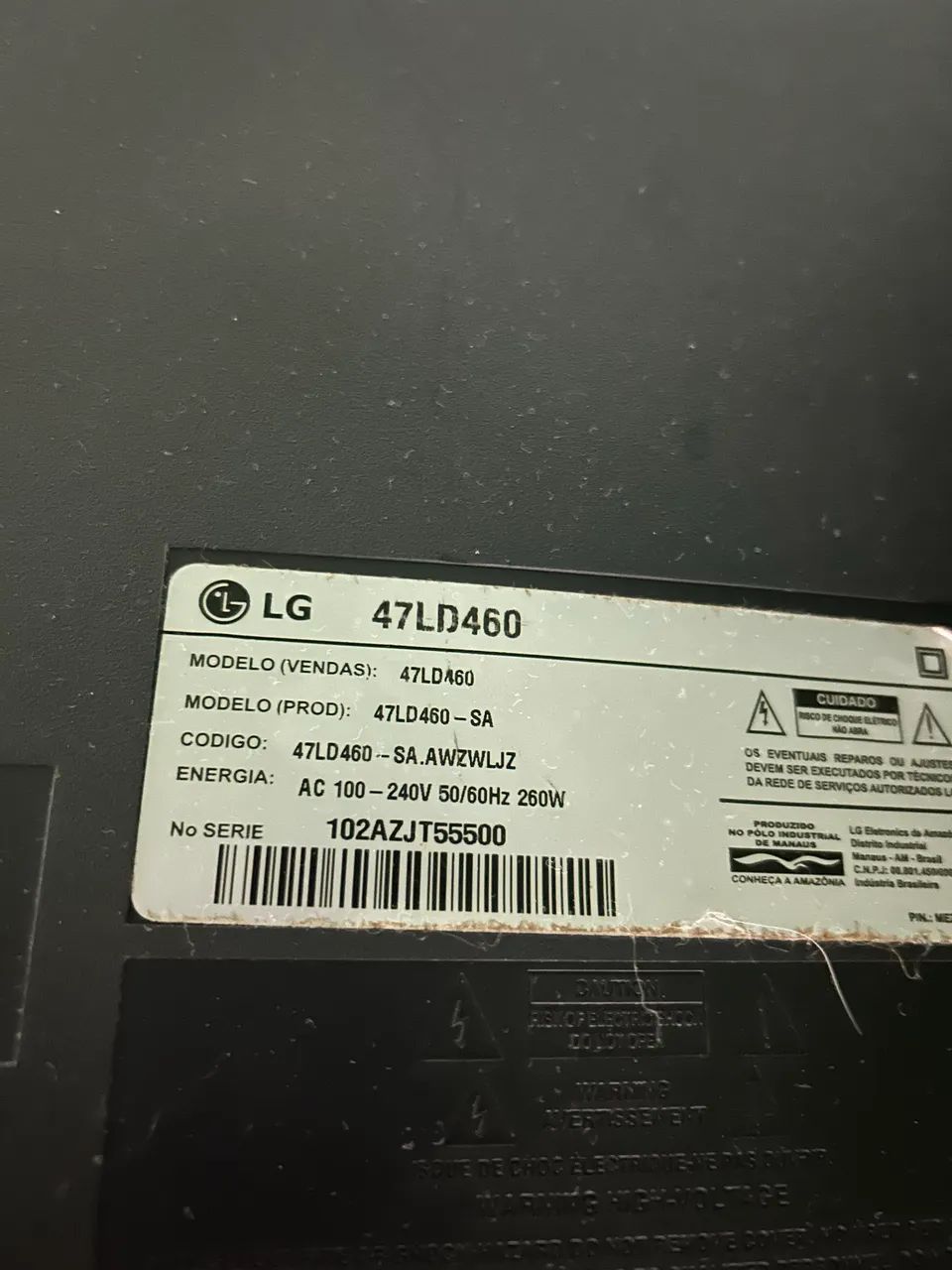 TV LG 47 polegadas  - Foto 3