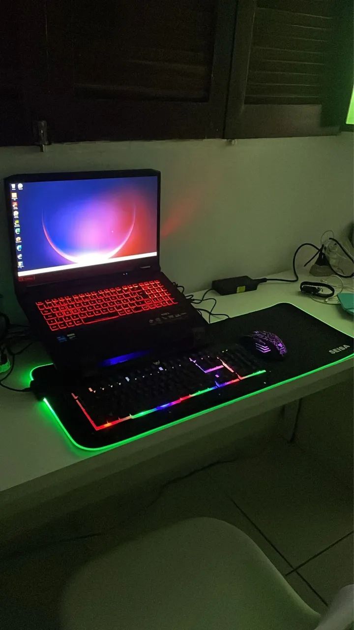 Mouse pad  + suporte + teclado  - Foto 2