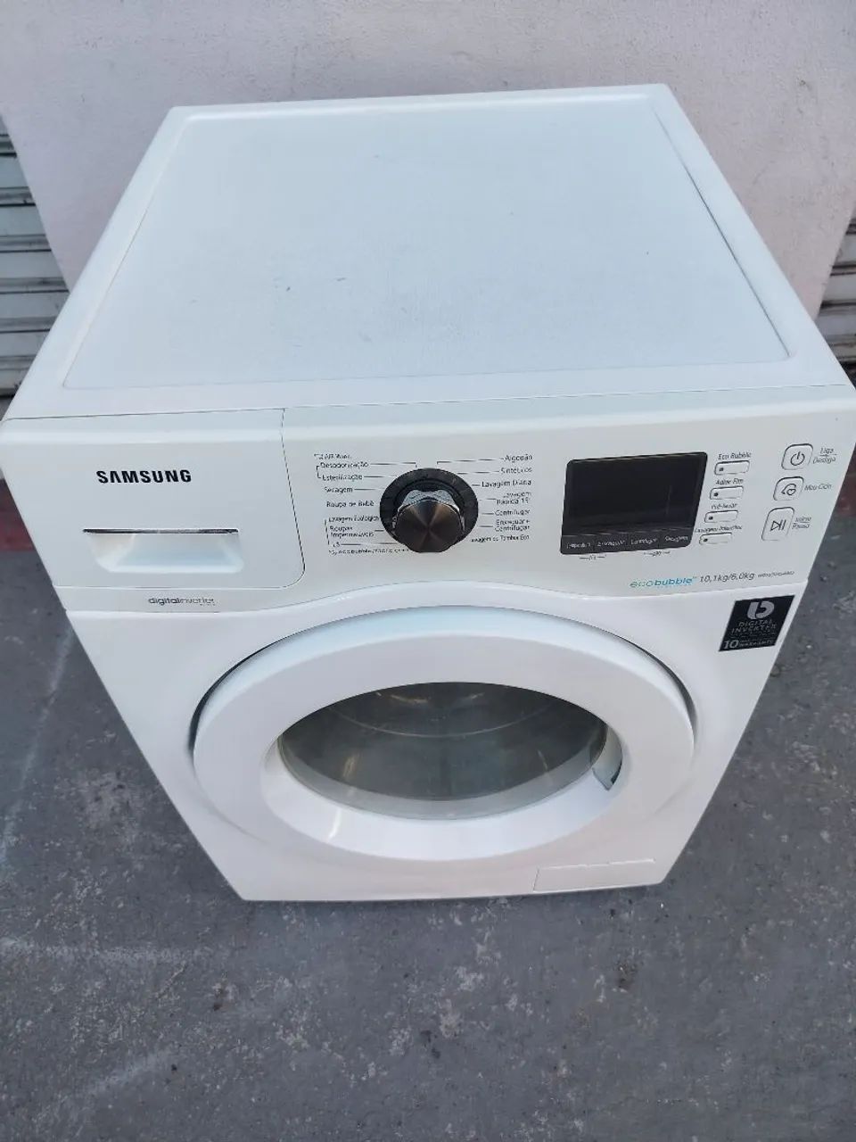 Lava e seca Samsung ecobubble 10kg  - Foto 5