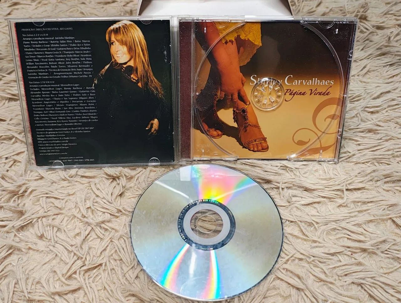 CD Shirley Carvalhães - Página Virada/ Original.  - Foto 4