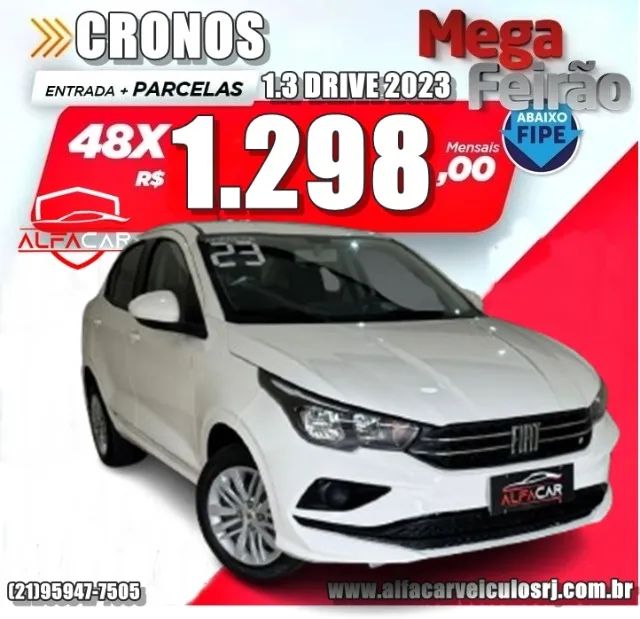 Fiat Cronos Drive 1.3 8V Flex 2023