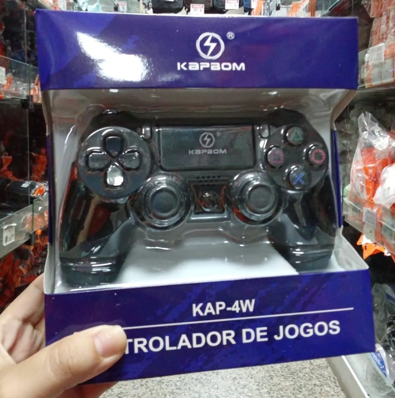 Controle PS4 (sem fio) Kapbom  - Foto 2