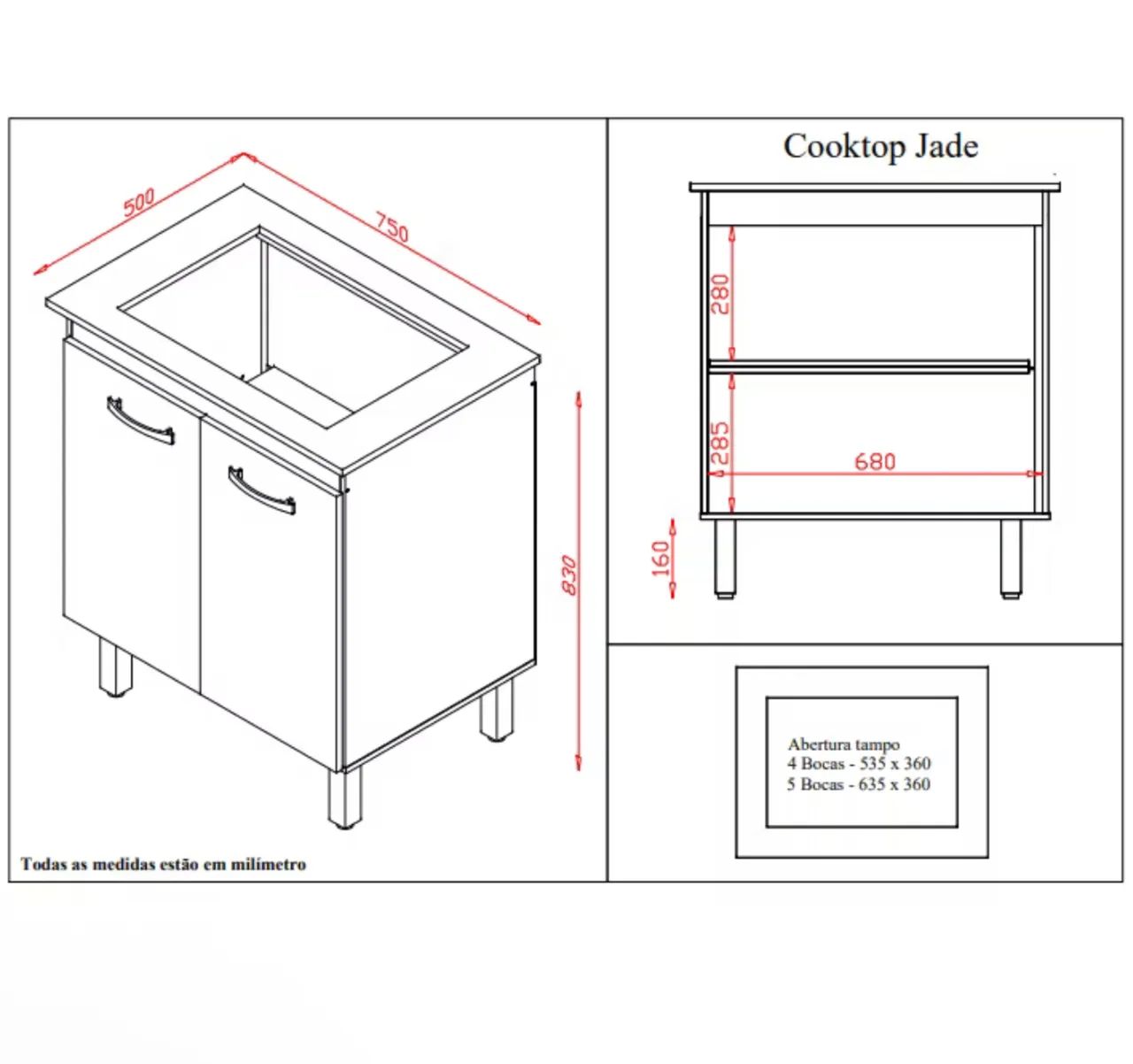 Base para Cooktop - Foto 3