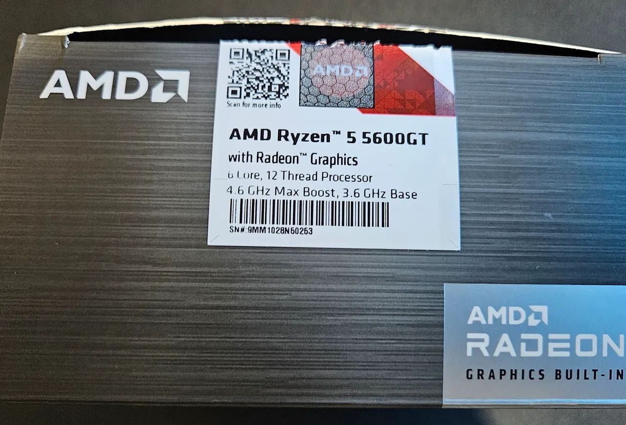 Processador Ryzen 5 5600GT (AM4) - SEMI NOVO - Foto 2